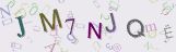 This is a captcha-picture. It is used to prevent mass-access by robots. (see: www.captcha.net)